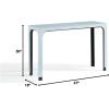 Now House by Jonathan Adler Otto Console table, Blue