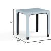 Now House by Jonathan Adler Otto Side Table, Blue
