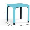 Now House by Jonathan Adler Otto Side Table, Turquoise