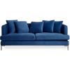 Now House by Jonathan Adler Pierre Cushion Sofa, Milan Navy