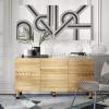 Now House by Jonathan Adler Super Graphic Printed Canvas II, 24″ x 24″