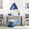 Now House by Jonathan Adler Triangle Chroma Wall Art, Black(Blue)