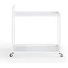 Now House by Jonathan Adler Vally Bar Cart, White