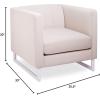 Now House by Jonathan Adler Vally Club Chair, Blush