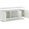 Now House by Jonathan Adler Vally Media Cabinet, White