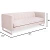 Now House by Jonathan Adler Vally Sofa, Blush