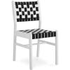 Now House by Jonathan Adler Checkboard Dining Chair, White