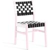 Now House by Jonathan Adler Checkerboard Dining Chair, Pink