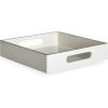 Now House by Jonathan Adler Chroma Lacquer Rectangular Tray, Black(White)