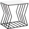 imageNow House by Jonathan Adler Concave Grid Accent Table Black ampamp White