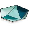 Now House by Jonathan Adler Facet Trinket Decorative Tray, Blue(Green)