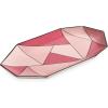 Now House by Jonathan Adler Facet Trinket Decorative Tray, Blue(Pink)