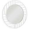 Now House by Jonathan Adler Grid Wall Mirror, White