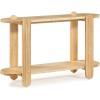 Now House by Jonathan Adler Josef Console, Blonde Wood
