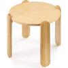 Now House by Jonathan Adler Josef Side Table, Blonde Wood