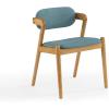Now House by Jonathan Adler Oslo Mid-Century Dining Chair, Stockholm Capri
