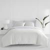 Now House by Jonathan Adler Otto Duvet Cover and Sheet Set Bundle, Light Pastel Grey(Light Pastel Grey)