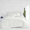 Now House by Jonathan Adler Otto Duvet Cover and Sheet Set Bundle, Light Pastel Grey(White)