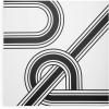 Now House by Jonathan Adler Super Graphic Printed Canvas II, 24″ x 24″