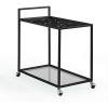 Now House by Jonathan Adler Vally Bar Cart, Black