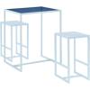 Now House by Jonathan Adler Vally Bistro Dining Table Set, Blue