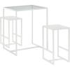 Now House by Jonathan Adler Vally Bistro Dining Table Set, White