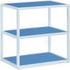 Now House by Jonathan Adler Vally Side Table, Blue