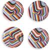 Now House by Jonathan Adler Vertigo Coasters, Multi