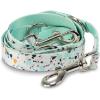 Now House for Pets by Jonathan Adler Now House Green Chroma Standard Lead 6′ | Stylish and Functional Way to Keep Your Dog Looking Great | Cute and Adorable Dog Accessories for Pets, Chromatic(Terrazzo)