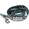 Now House for Pets by Jonathan Adler Now House Green Chroma Standard Lead 6′ | Stylish and Functional Way to Keep Your Dog Looking Great | Cute and Adorable Dog Accessories for Pets, Chromatic(Leopard)