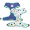 Now House for Pets by Jonathan Adler Pets Reversible Harness – Stylish, Fashionable, and Functional – Cute Dog Accessories for Pets, Cute Dog Harness, Dog Walking Harness, Pet Harness for Dogs(Terrazzo)
