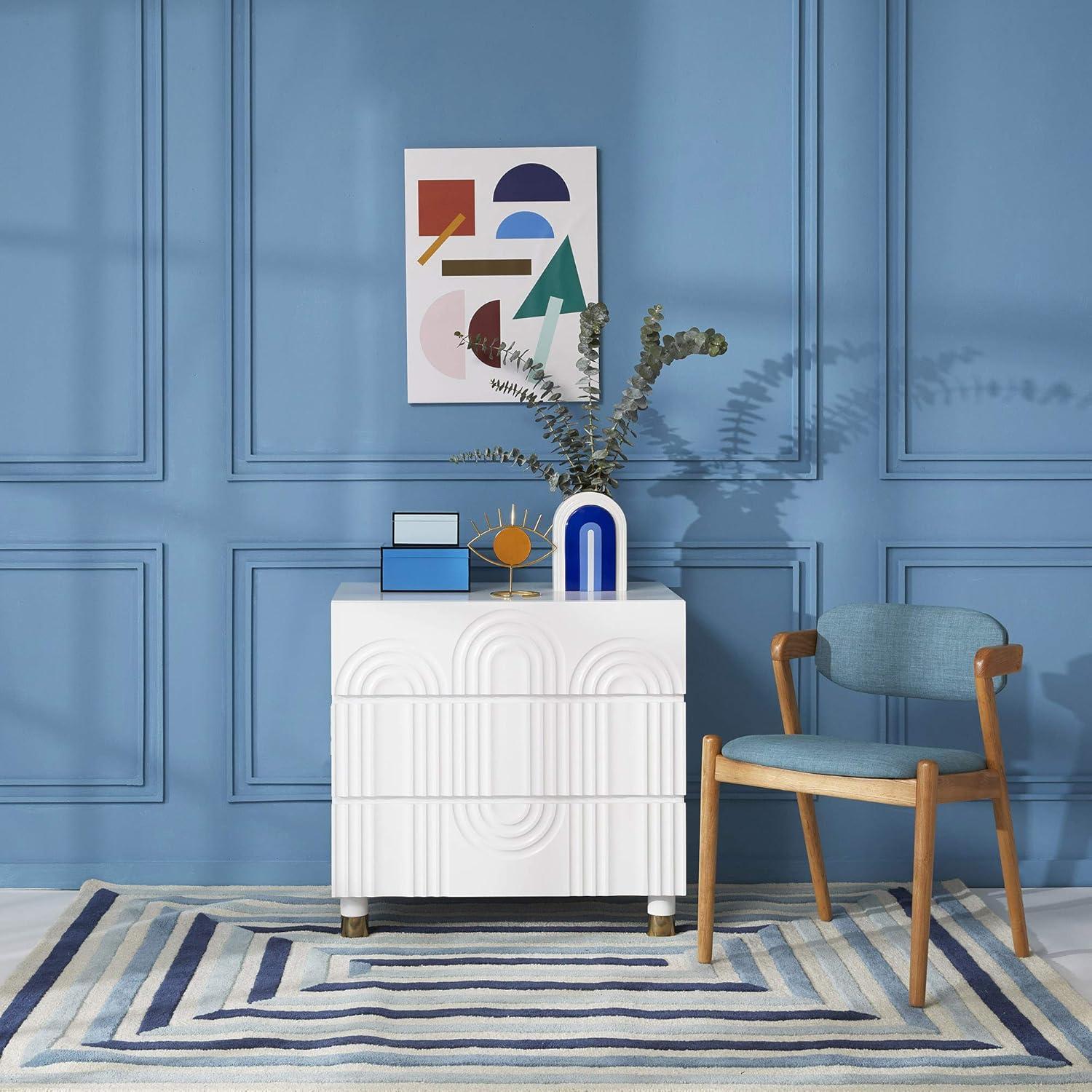 image:imageNow House by Jonathan Adler Josef 3Drawer Dresser White