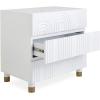 Now House by Jonathan Adler Josef 3-Drawer Dresser, White