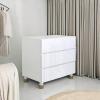 Now House by Jonathan Adler Josef 3-Drawer Dresser, White