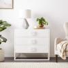 Now House by Jonathan Adler Vally 3- Drawer Dresser, White