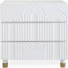 Now House by Jonathan Adler Josef 3-Drawer Dresser, White