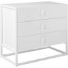 Now House by Jonathan Adler Vally 3- Drawer Dresser, White