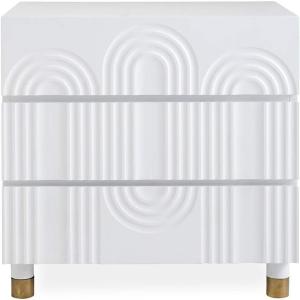 Now House by Jonathan Adler Josef 3-Drawer Dresser, White